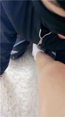 【沐沐大大】鞭打/白袜脚踩踏/裸足狂舔 JS241025-5