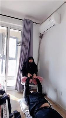 【上海汤圆】原味白袜脚踩虐/衣叉打 JS241127-4